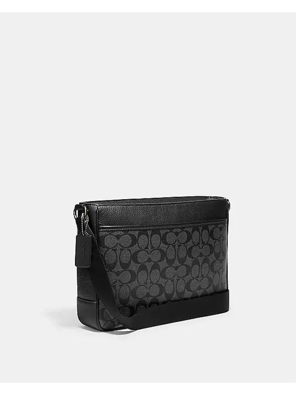 Мужская сумка-мессенджер Coach District из канвы Signature